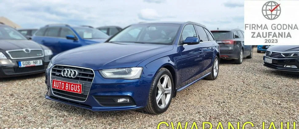 audi a4 Audi A4 cena 52900 przebieg: 169000, rok produkcji 2013 z Wałbrzych